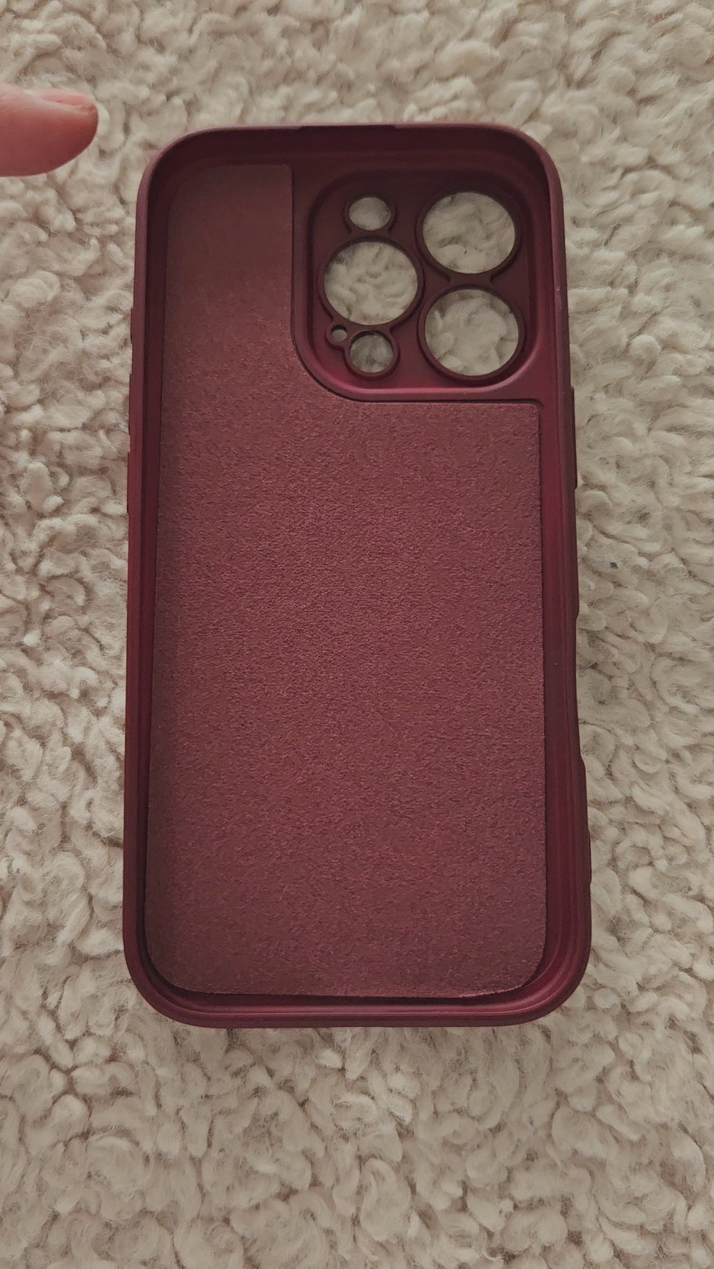 Coque NUNOV pour iPhone 16 Pro - Ultra fine & Matte